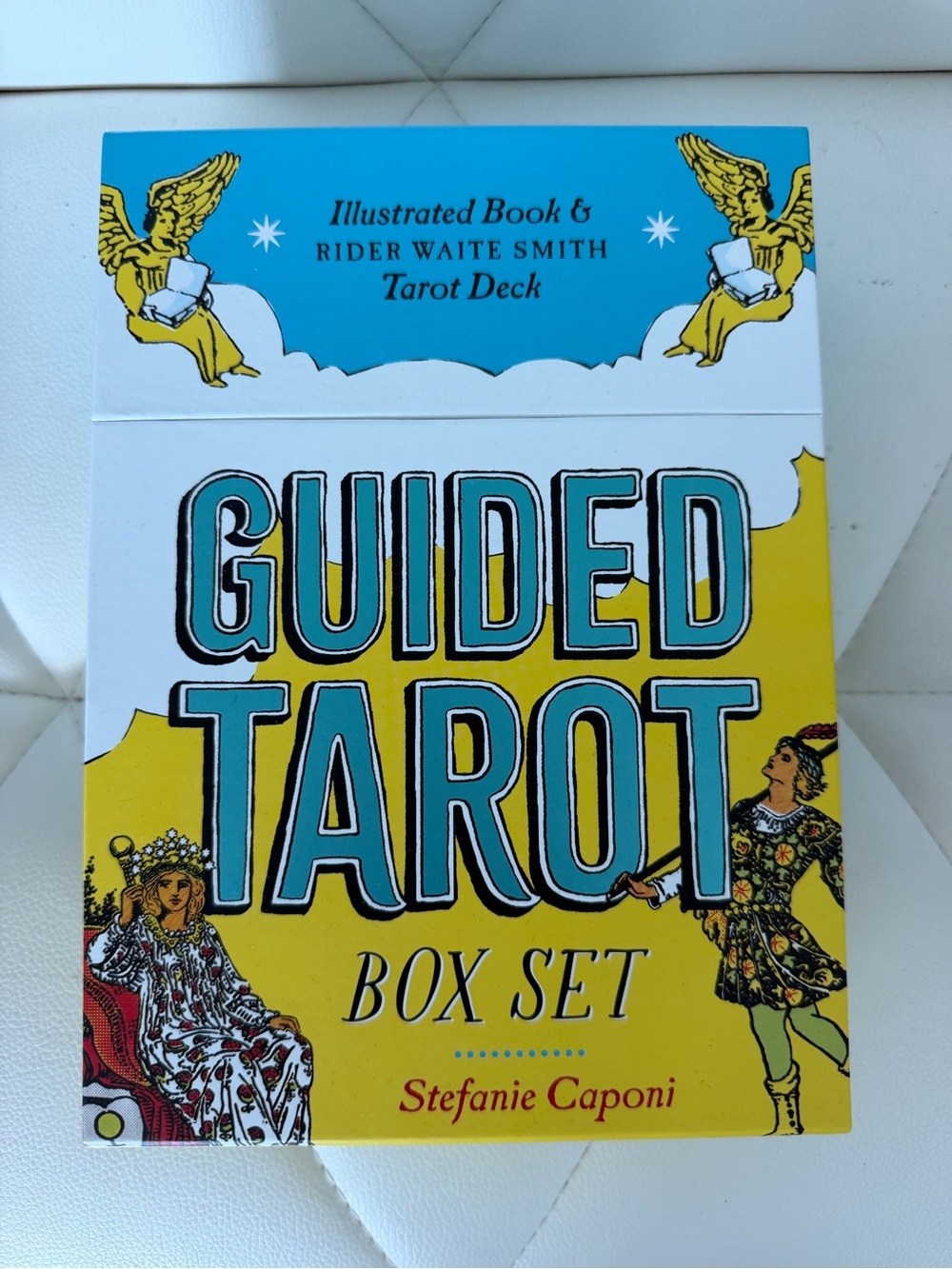 Guided Tarot Box Set Stefanie Caponi Rider Waite Smith Deck + Book